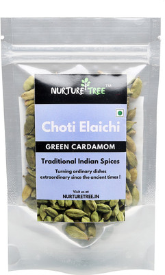 

NURTURE TREE Green Cardamom Whole Choti Elaichi 50 g(50 g)