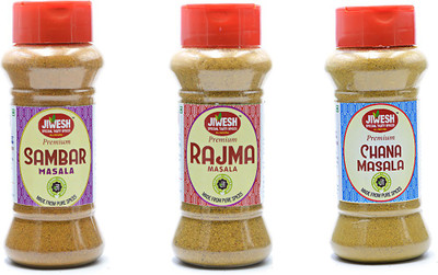 

Jiwesh Combo Pack Of 3, Rajma+Chana+Sambar (Rasam) Masala(300 g)