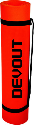 Devout Red With Strap Red, Black 4 mm Yoga Mat
