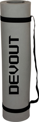 

Devout Grey With Strap Black, Grey 6 mm Yoga Mat