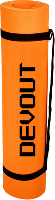 

Devout Orange With Strap Black, Orange 3 mm Yoga Mat