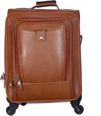 

Bharat Leather Emporium BHATR12001BR Check-in Luggage -  inch(Brown