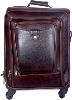 

Bharat Leather Emporium BHATR12001CH Check-in Luggage -  inch(Brown