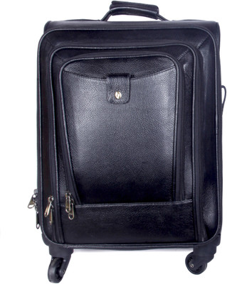 

Bharat Leather Emporium BHATR12001BK Check-in Luggage -  inch(Black