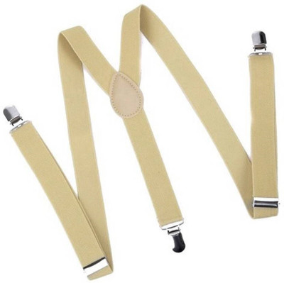 

Friendskart Y- Back Suspenders for Men(Beige)