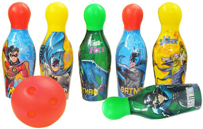 

Batman Bowling Set 6 Pins Educational Toy For Kids Bowling