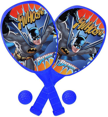 

Batman 2 Plastic Racket & Balls Set Badminton Kit Tennis Racquet
