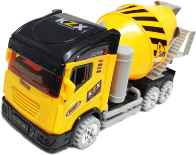 

Emob Cement Mixer Truck Construction Moving Toy Vehicle with Incredible Finishing(Multicolor)