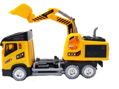 

Emob Excavator Truck Construction Moving Toy Vehicle with Incredible Finishing(Multicolor)