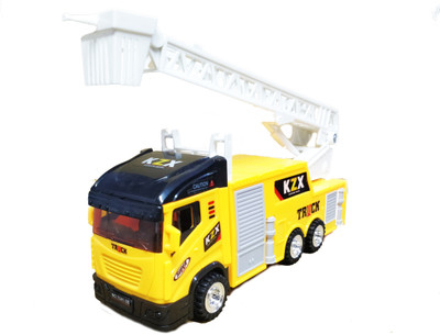 

Emob Fire Rescue Truck Toy Moving Vehicle with Extendable and 360 Degree Rotating ladder(Multicolor)
