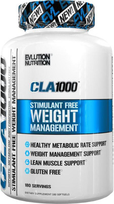 

Evlution Nutrition CLA 1000, 180 SOFTGELS(180 No)