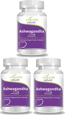

Natures Velvet Lifecare Ashwagandha Pure Extract 500 mg(180)