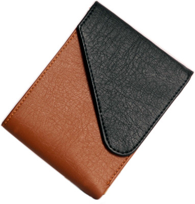 

Wildland Men Black, Tan Artificial Leather Wallet(5 Card Slots)