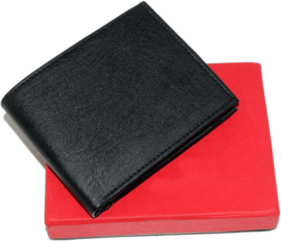 

Wildland Men Black Artificial Leather Wallet(5 Card Slots)