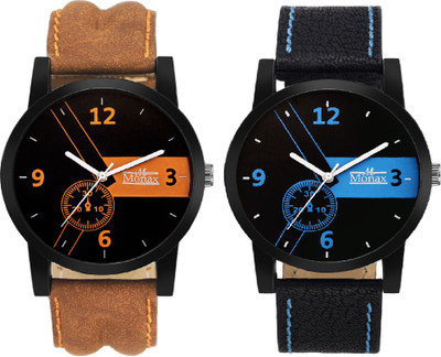 

Monax MC303 Bond Black Dial Watch - For Men