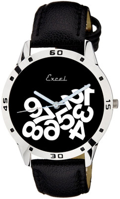 

Excel Stylish Black Dial Watch For Mens & Boys Watch - For Men