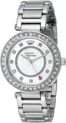 

Juicy Couture Silver12297 Juicy Couture Women's 1901150 Luxe Couture Analog Display Quartz Silver Watch Watch - For Women