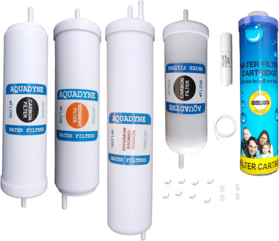 

AQUADYN RO Service Kit for Aquaguard Reviva with Installation guide and Youtube video installation support Solid Filter Cartridge(.0001, Pack of 9)