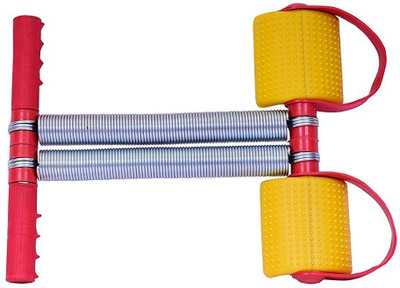 

Manogyam Tummy trimmer - double Springs Burns off excess fat and calories with the help of this fun, easy-to-use Ab Exerciser(Yellow, Red), Red;yellow