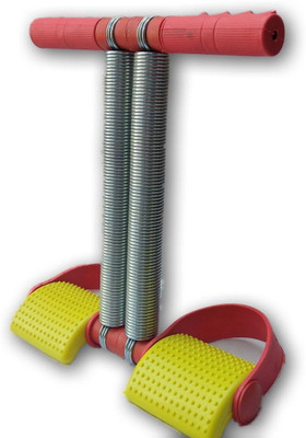 

Manogyam Ab Builder and Tummy Trimmer Ab Pull Exerciser Body Trimmer Keep Body Fit Slim Ab Exerciser(Yellow, Red), Red;yellow