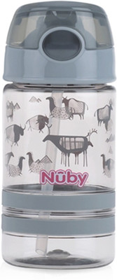 

Nuby THIRSTY KIDS FLIP-IT ACTIVE CUP 360ml - 360 ml(Grey)