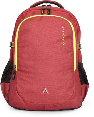 

Aristocrat Grid 1 34 L Laptop Backpack(Maroon)