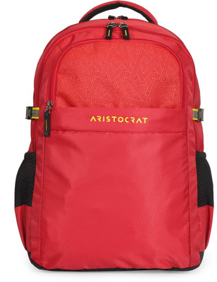 

Aristocrat Wego 2 School Bag 36 L Backpack(Multicolor), Red