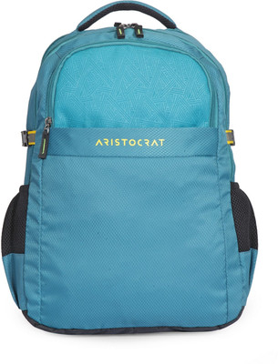 

Aristocrat Wego 2 School Bag 36 L Backpack(Blue), Teal blue