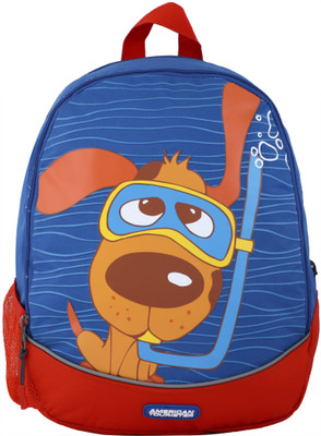 

American Tourister Woodle Kids 26 L Backpack(Blue, Red)