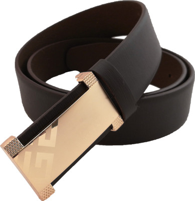 

SGE89 Men & Women Casual, Party, Formal, Evening Brown Genuine Leather Belt