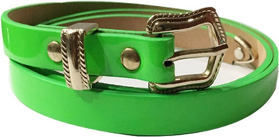 

shopjinie Girls Casual Green Synthetic Belt