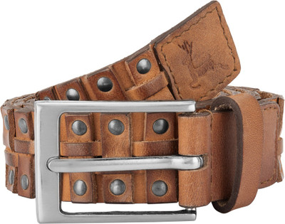 

Parx Men Brown Genuine Leather Belt