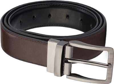 

Nifty Fashion Men Formal, Casual, Party, Evening Black, Brown Artificial Leather Reversible Belt