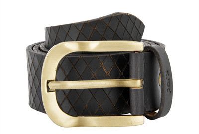 

Parx Men Black Genuine Leather Belt