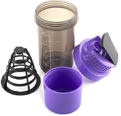 

Kombuis Kitchenware Gym Shaker Sipper Bottle 500 ml Shaker(Pack of 1, Multicolor)