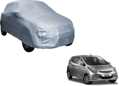 Uncle Paddy's Car Cover For Hyundai Eon (Without Mirror Pockets)(Silver)