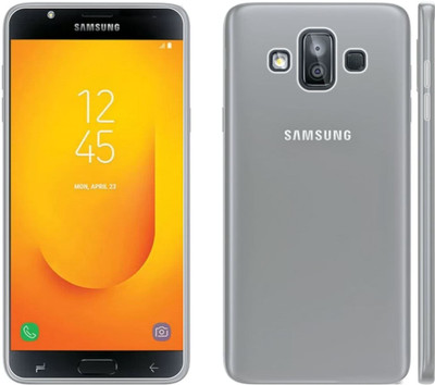 CASE CREATION Back Cover for Samsung Galaxy J7 Duo(Transparent, Dual Protection, Silicon, Pack of: 1)