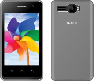 CASE CREATION Back Cover for Intex Aqua R3+(Transparent, Dual Protection, Silicon, Pack of: 1)