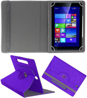 ACM Flip Cover for iBall Slide i701(Purple, Cases with Holder, Pack of: 1)