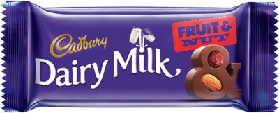 

Cadbury Dairy Milk Fruit and Nut Chocolate Bars(80 g)