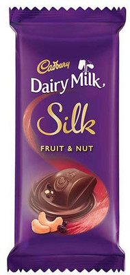 

Cadbury Dairy Milk Silk Fruit and Nut Chocolate Bars(137 g)