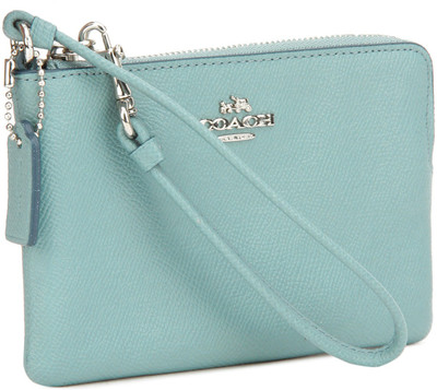 Coach Casual Blue Clutch