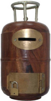 

A.R Handicraft Coin Banks Coin Bank(Brown)