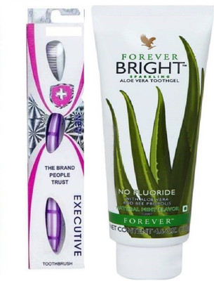 

TheTopNotch ToothBrush and Forever Bright Toothgel(Set of 2)