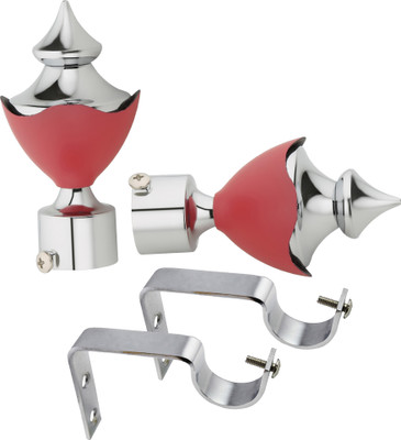 

Easyhome Furnish Pink Rod Rail Bracket(Pack of 4)