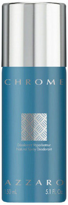 CHROME DEODORANT AZZARO Body Spray - For Men & Women(150 ml)