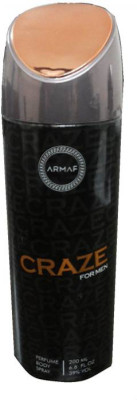 

Armaf Craze Body Spray For Men-200ml Perfume Body Spray - For Men(200 ml)