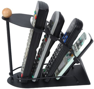 

MadSan 4 Compartments Metal Remote Control Holder Cum Organizer Stand (4 Slots)(Multicolor)