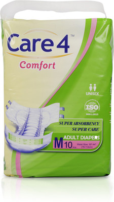 

care 4 comfort diaper Adult Diapers - M(10 Pieces)