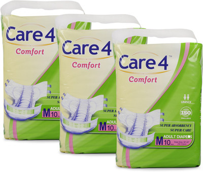 

care 4 comfort diaper Adult Diapers - M(30 Pieces)